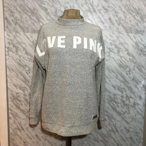 PINK Victoria's  Secret Oversized Top Grey Size XS